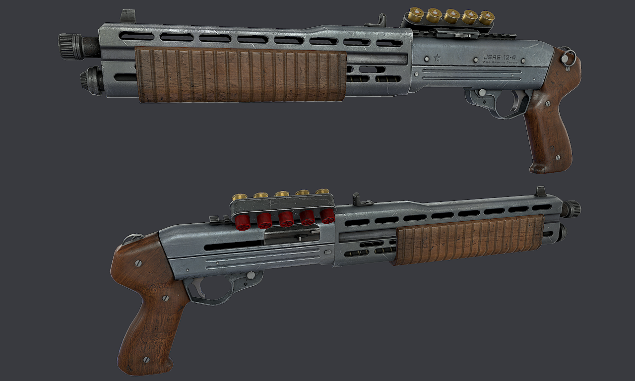 A picture of the Automatic Shotgun